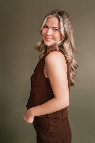 West End Button Vest