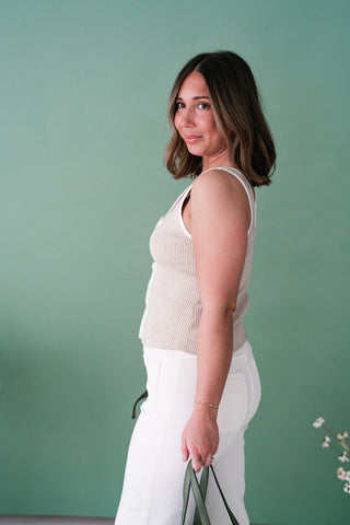Current Classic Button Front Tank