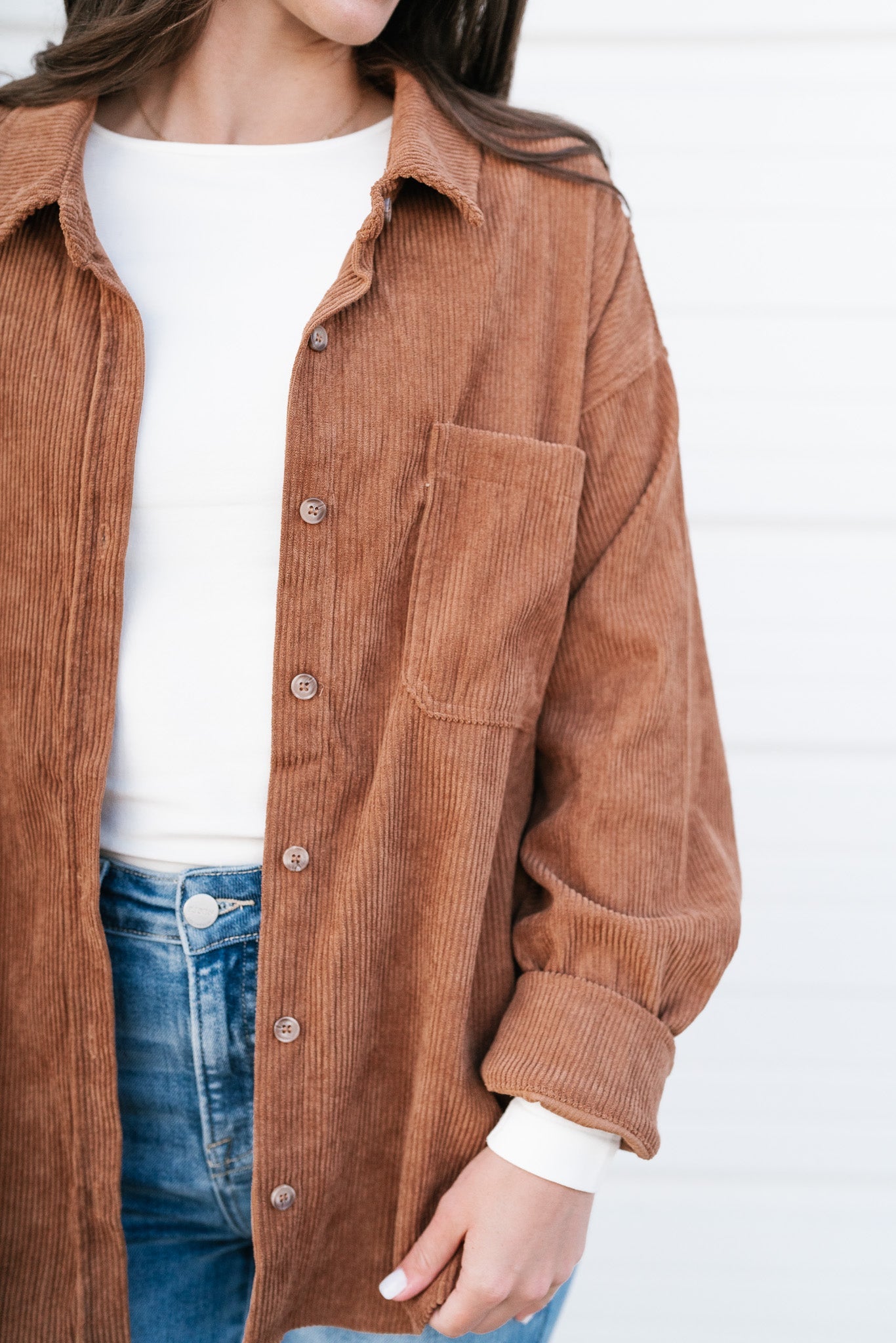 Fall Edition Corduroy Shacket
