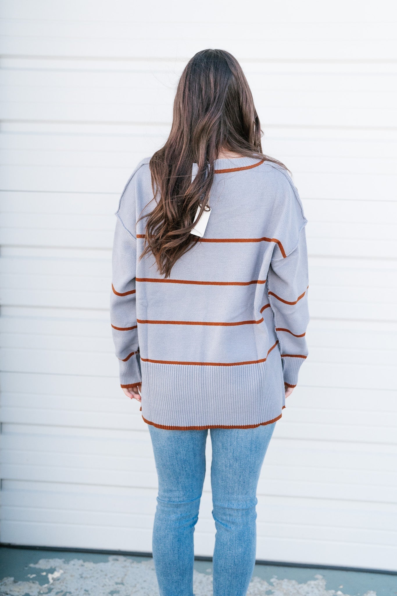 Autumn Blue Skies Sweater
