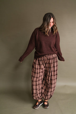 Chestnut Grove Long Sleeve Knit Sweater