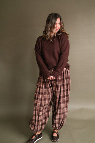 Chestnut Grove Long Sleeve Knit Sweater