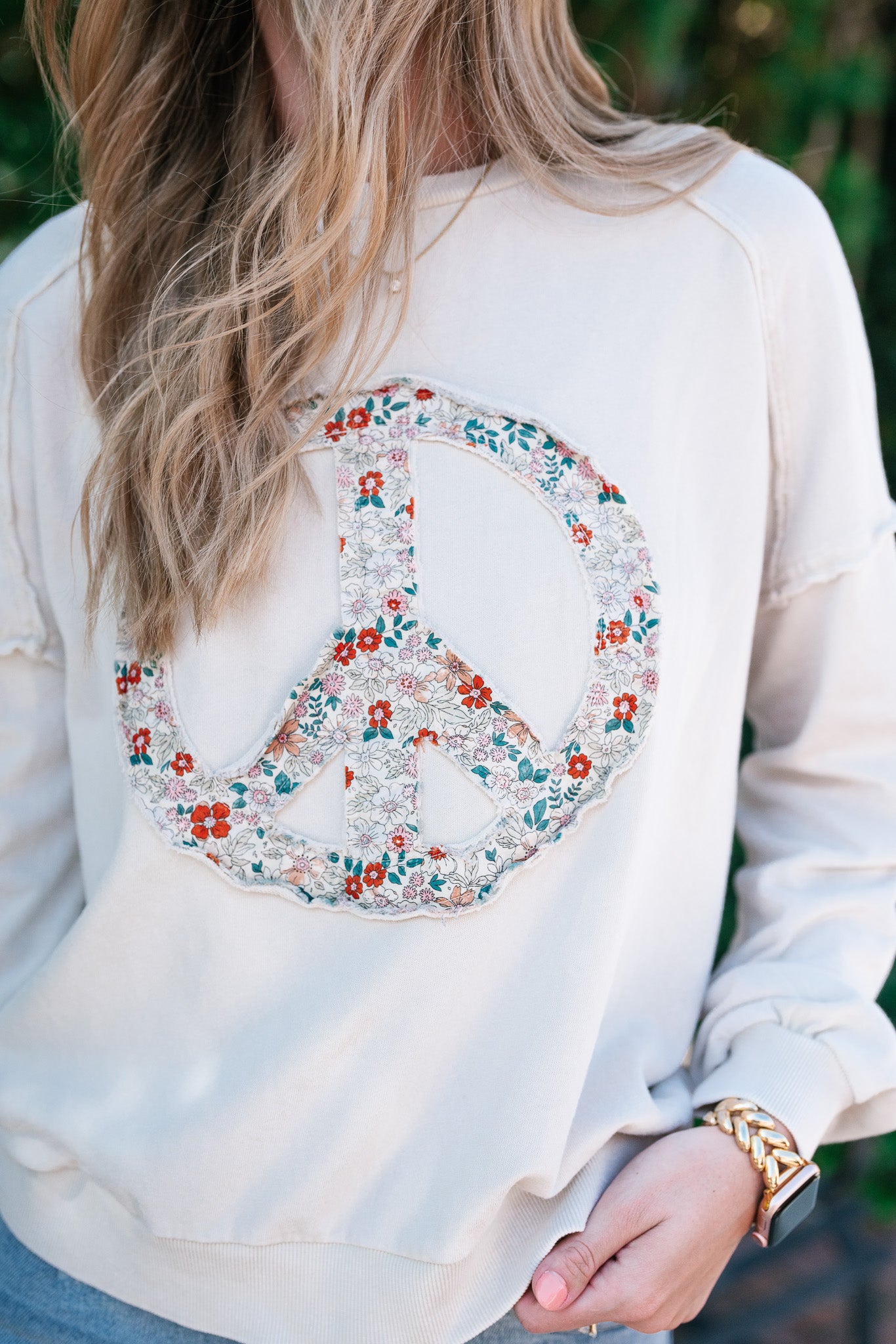 Peace Pullover - Cream