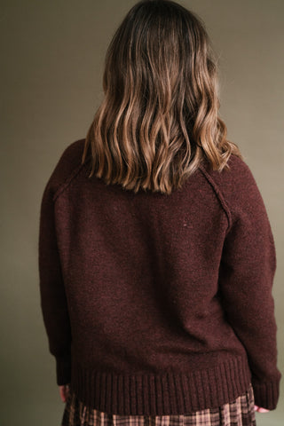 Chestnut Grove Long Sleeve Knit Sweater