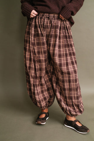 Harvest Moon Plaid Balloon Pants