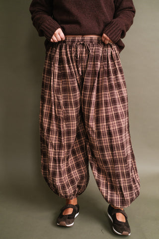 Harvest Moon Plaid Balloon Pants