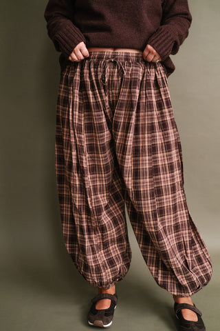 Harvest Moon Plaid Balloon Pants