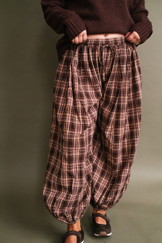 Harvest Moon Plaid Balloon Pants