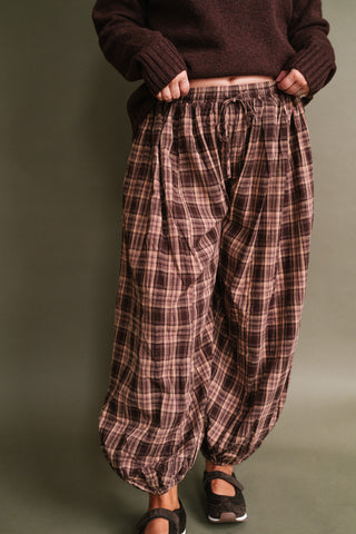 Harvest Moon Plaid Balloon Pants