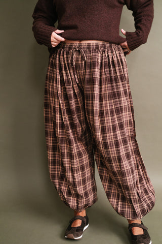 Harvest Moon Plaid Balloon Pants