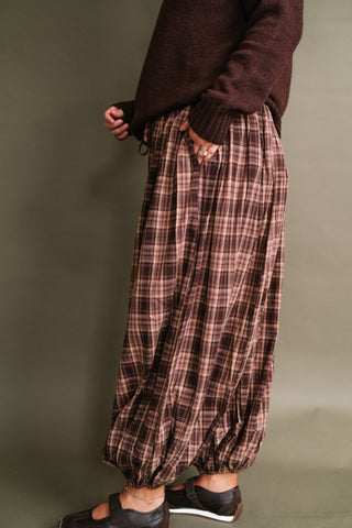 Harvest Moon Plaid Balloon Pants