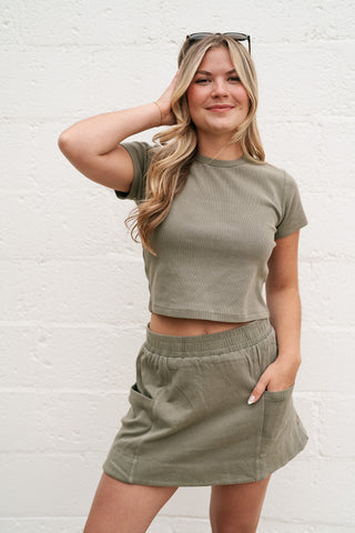Weekend Feeling Skort Set