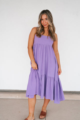 Violet Whisper Maxi Dress