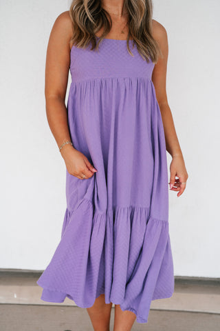 Violet Whisper Maxi Dress