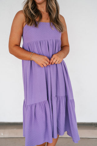 Violet Whisper Maxi Dress