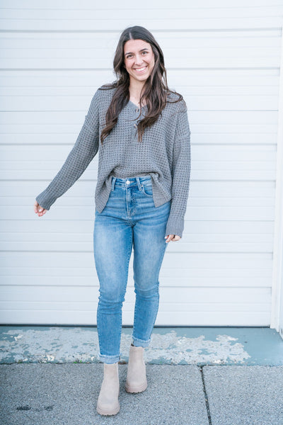 Waffle Brunch Sweater