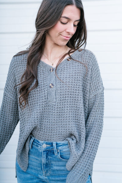 Waffle Brunch Sweater