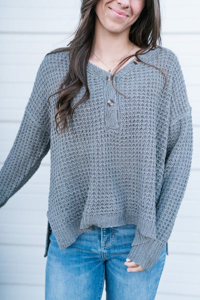 Waffle Brunch Sweater