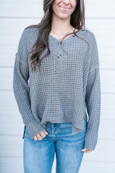 Waffle Brunch Sweater