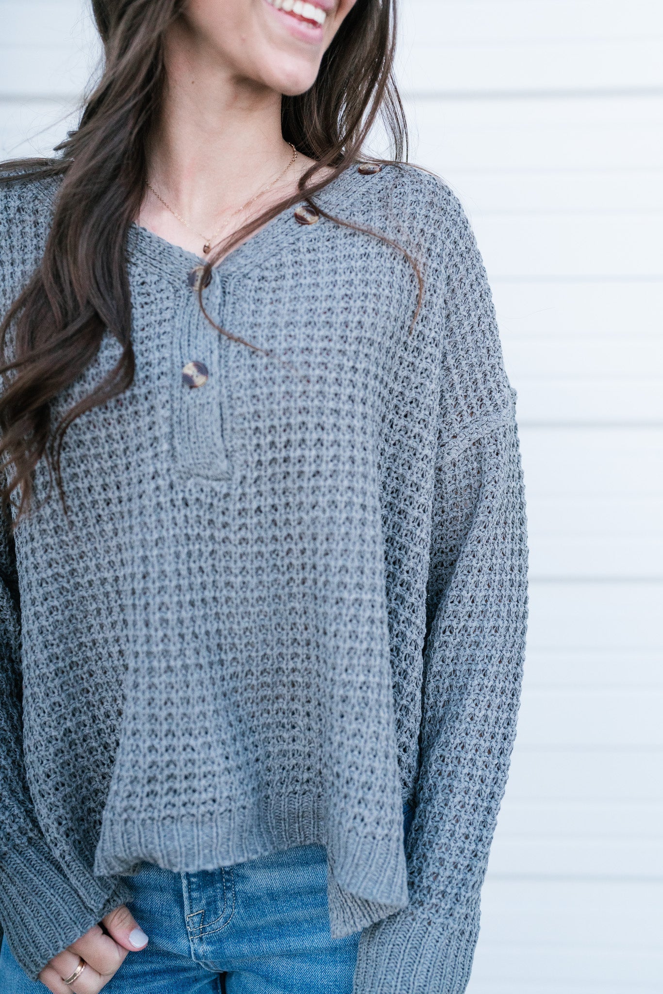 Waffle Brunch Sweater