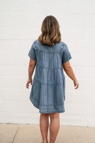 Core Classic Denim Mini Dress