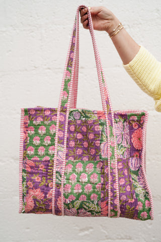 Wildflower Hollow Patchwork Tote