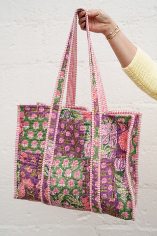 Wildflower Hollow Patchwork Tote