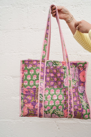 Wildflower Hollow Patchwork Tote