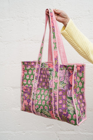 Wildflower Hollow Patchwork Tote