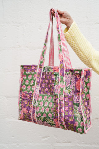Wildflower Hollow Patchwork Tote
