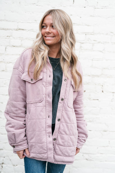 Cute In Quilted Jacket