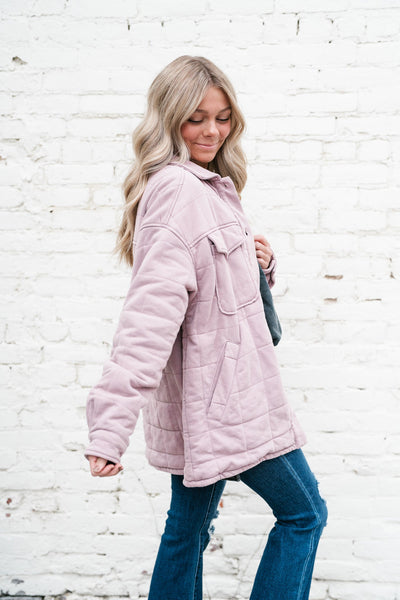 Cute In Quilted Jacket