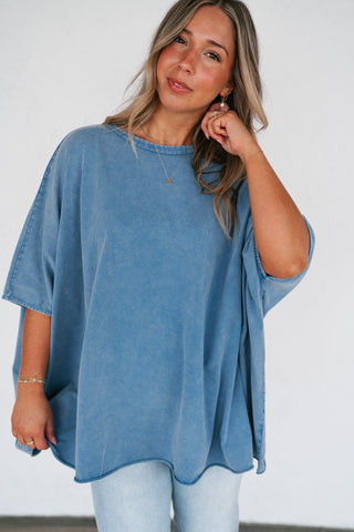 Lake Side Dolman Sleeve Oversized Top