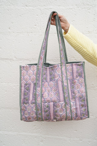 Emmeline Rose Patchwork Tote