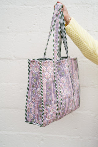 Emmeline Rose Patchwork Tote