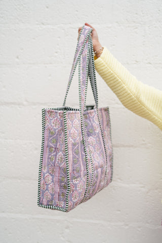 Emmeline Rose Patchwork Tote