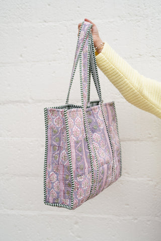 Emmeline Rose Patchwork Tote