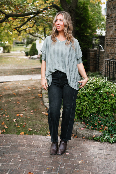 Willows Textured Relaxed Top