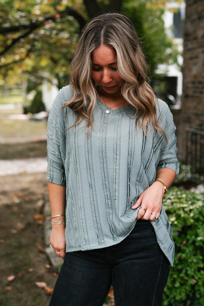Willows Textured Relaxed Top