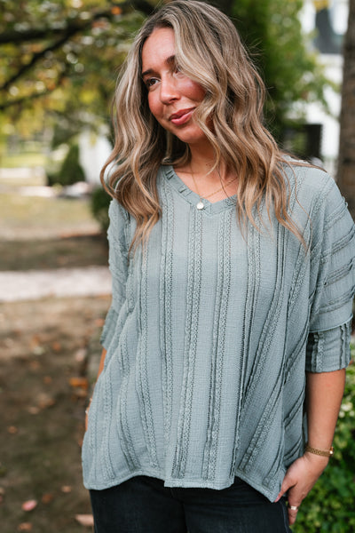 Willows Textured Relaxed Top