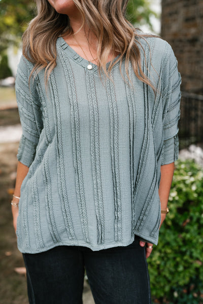 Willows Textured Relaxed Top