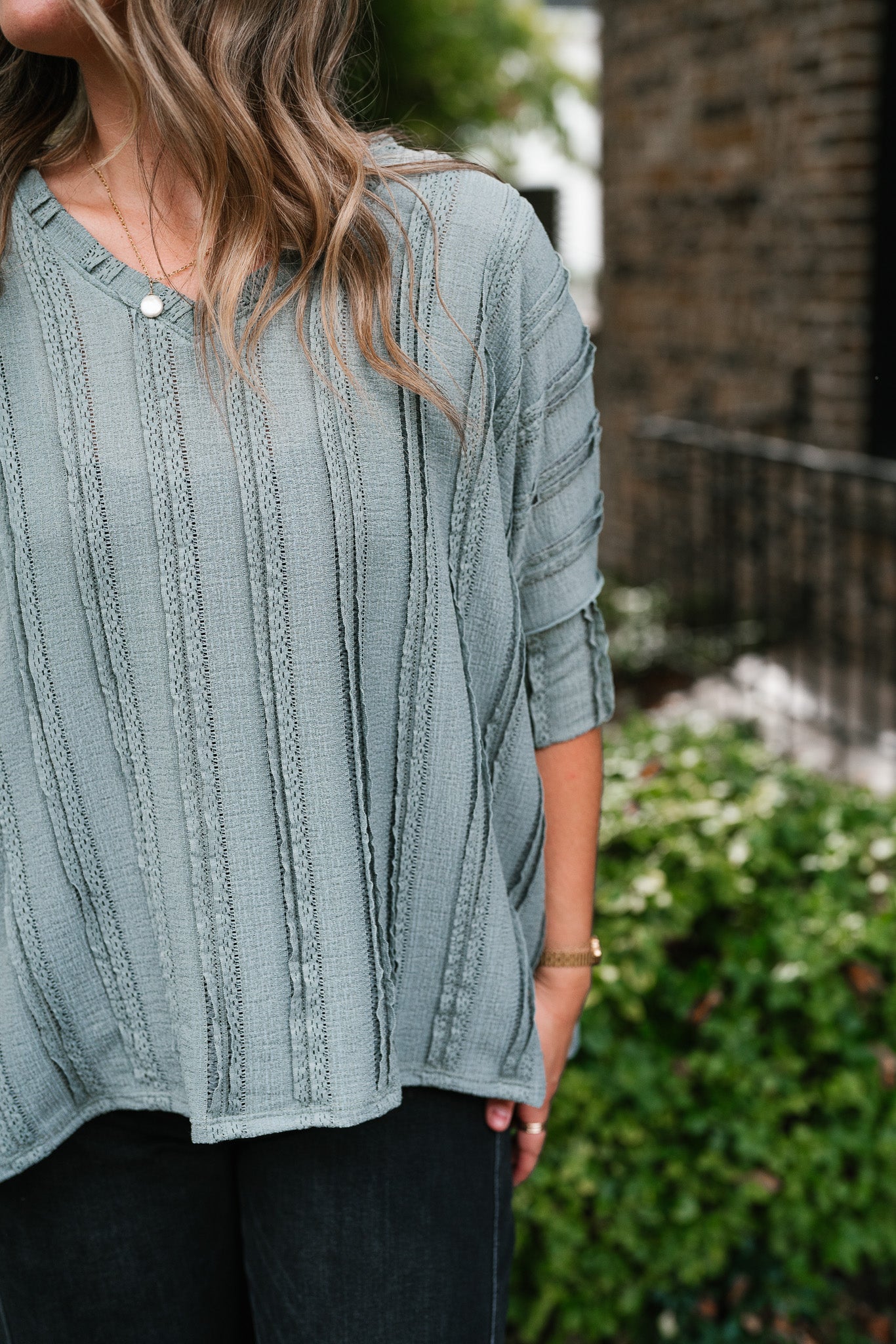 Willows Textured Relaxed Top