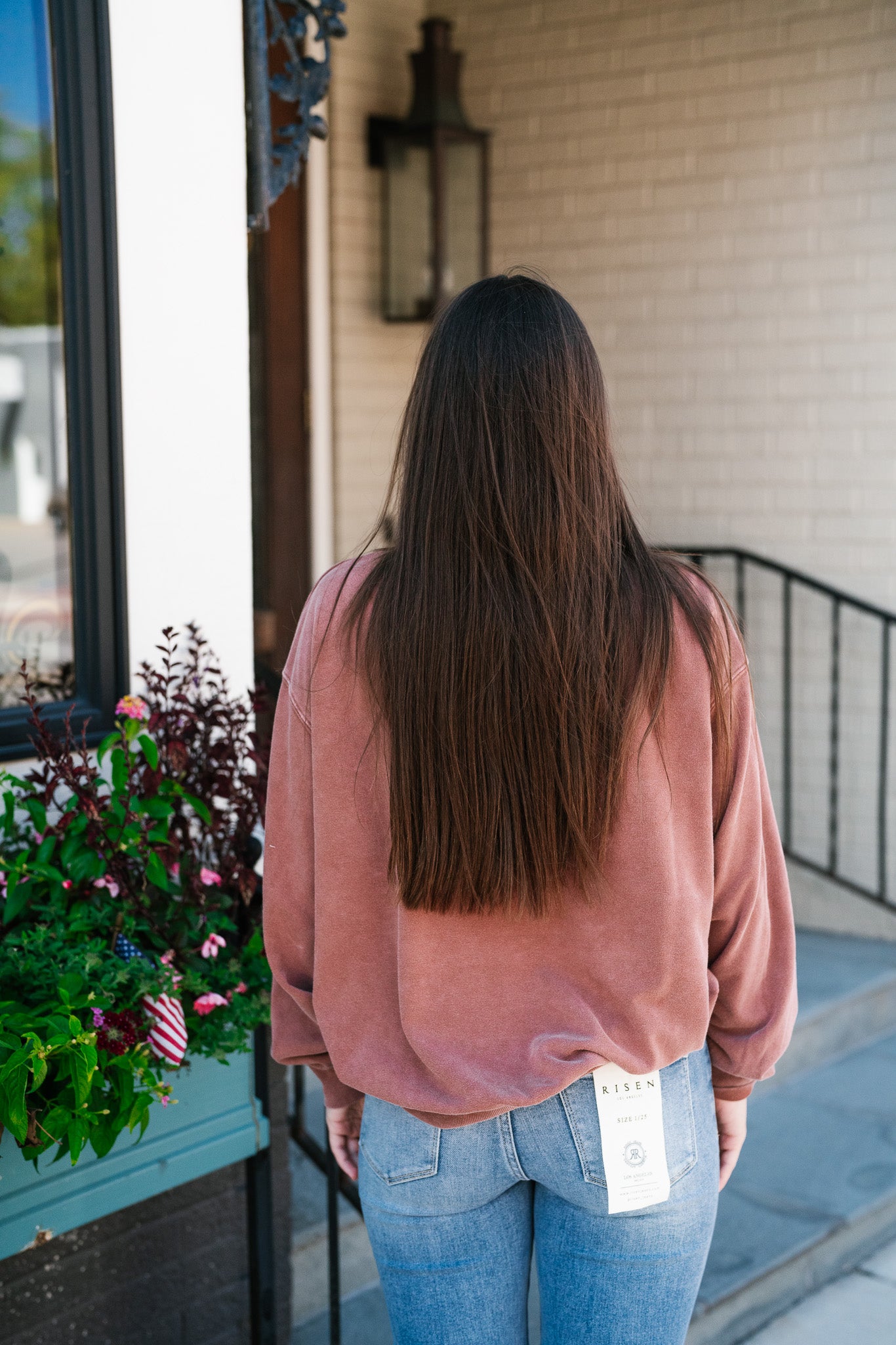 This Moment Mineral Wash Crewneck