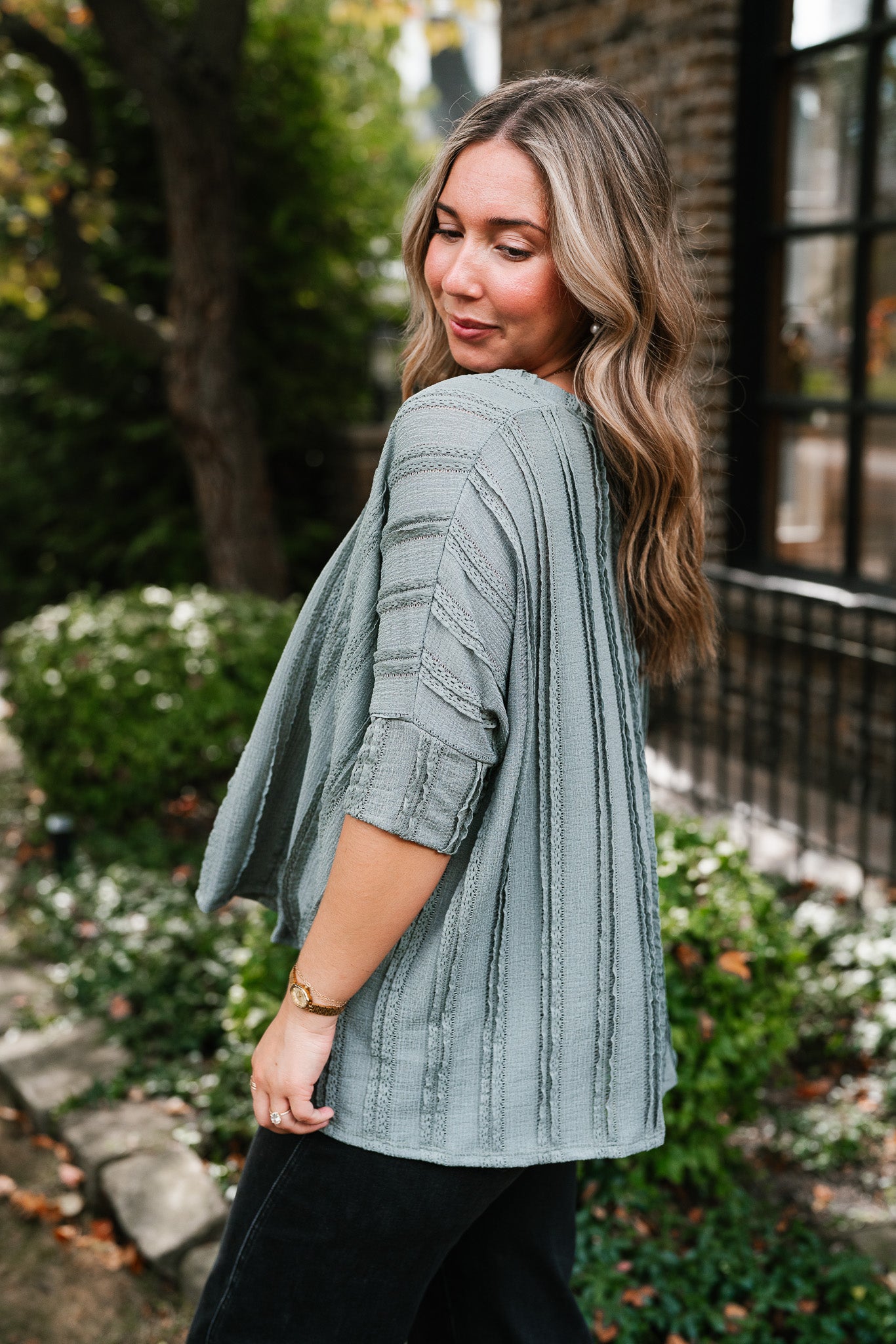 Willows Textured Relaxed Top