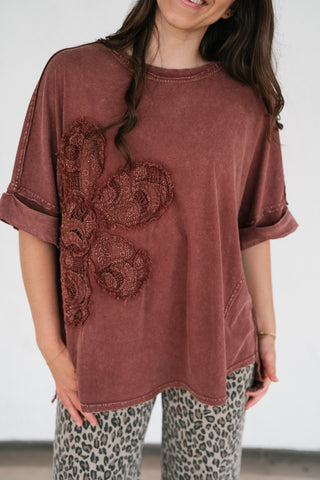Rowan Flower Top