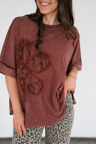 Rowan Flower Top