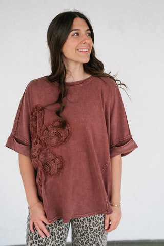 Rowan Flower Top