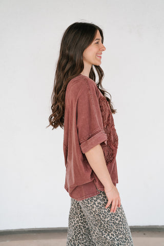 Rowan Flower Top