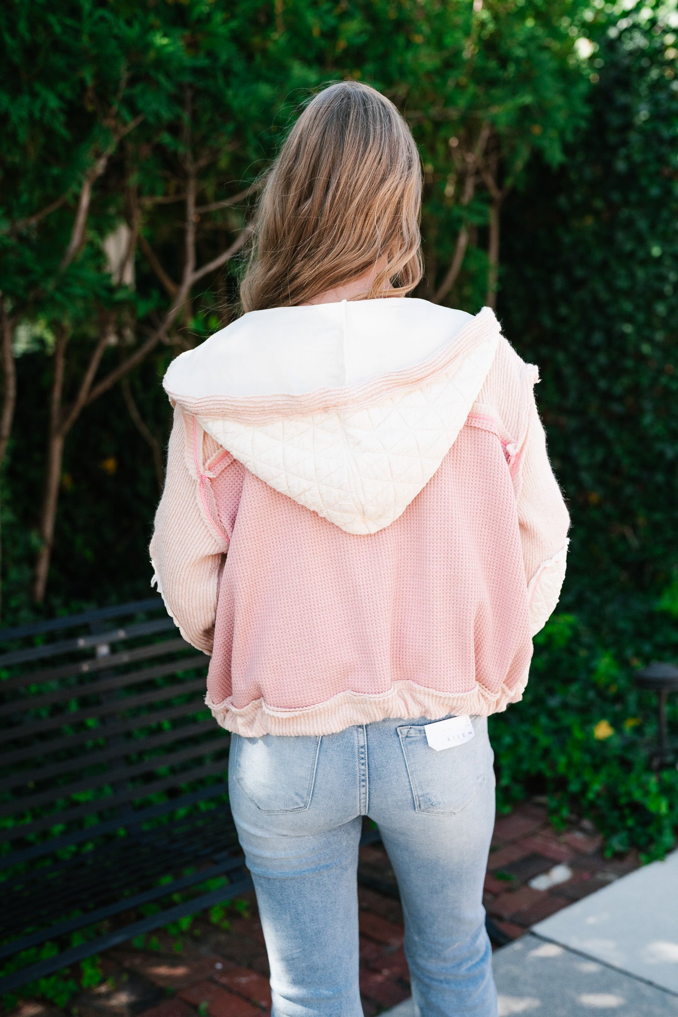 Blushing Rose Patchwork Long Sleeve