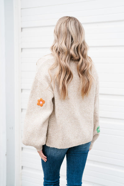 A Moment For Floral Cardigan